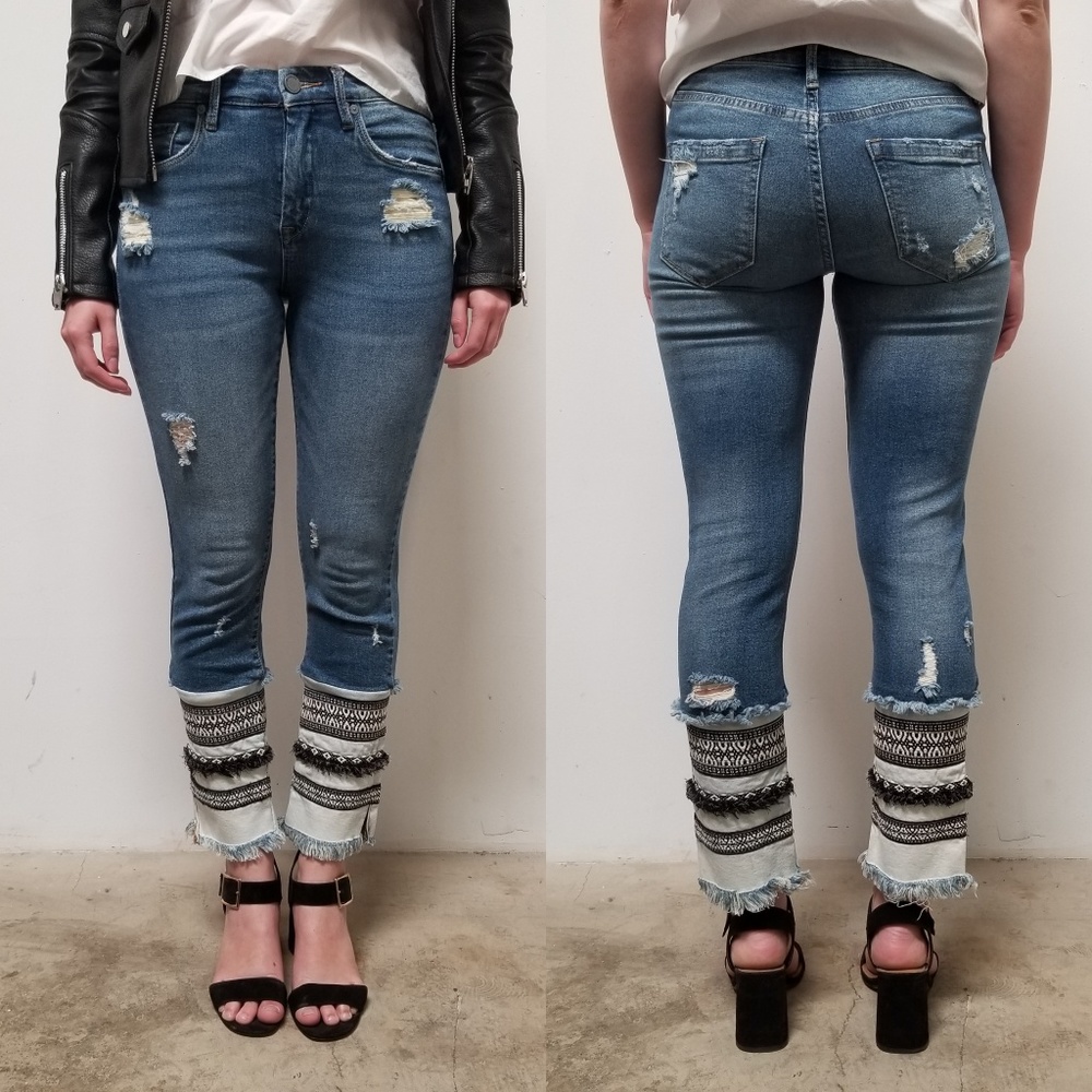 Blank NYC 》 Miss Molly High Rise Tapered Pants